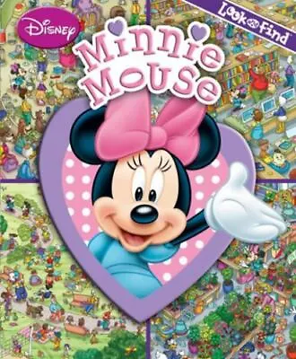 Disney Minnie Mouse - Look And Find Acti- Hardcover Publications 9781450825443 • $4.06