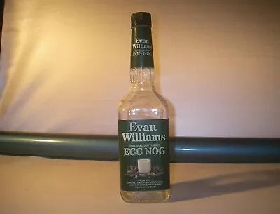 Evan Williams Original Southern Egg Nog Empty Bottle • $14.99