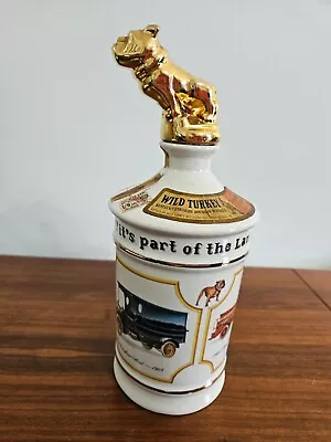 1975 Built Like A Mack Truck 75 Years Of Excellence Wild Turkey Decanter Bulldog • $19.50
