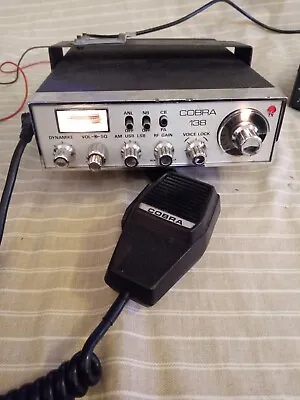 Vintage Cobra Model 138 CB Radio 23 Ch SSB/AM Transceiver W/ Mic See Details • $80
