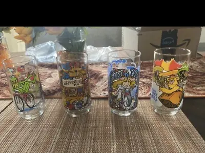 McDonalds's The Great Muppet Caper Glasses Lot Of 4 - 1981 Vintage • $27.95