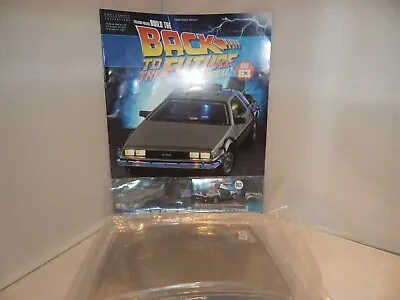 Eaglemoss 1/8 Scale Build The Back To The Future Delorean  Issue 63 • £45