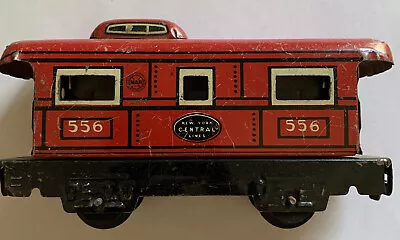 Vintage Marx Marline Toy Train Car New York Central Lines Caboose #556 • $14.99