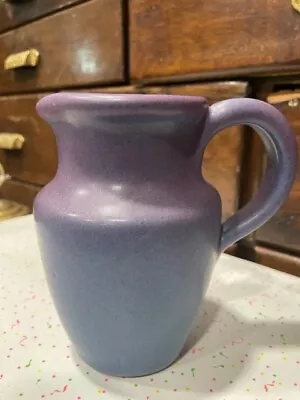 Van Briggle Colorado Art Pottery Mulberry  Blue & Purple Creamer Pitcher 5.5t • $38