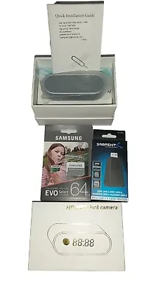 [b9] --- Hd Wifi 1080p Clock Camera Mini Usb Card Reader Motion Activated  • $25