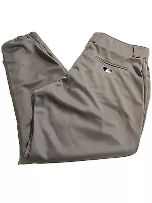 Team MLB Majestic Adult Men's Baseball Pants Gray XL NWT Back Pocket • $10