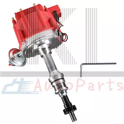 Red HEI Distributor W/Module For 351C 351M Cleveland 400 429 And 460 Fords • $52.99