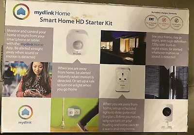 D-Link DCH‑100KT Smart Home HD Starter Kit - White Brand New & Sealed. • £99.97