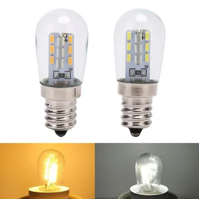 LED Light Bulb E12 Glass Shade Lamp Lighting For Sewing Machine RefrigeratoL3 • $1.76