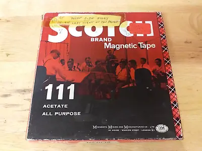 Lot A Scotch Brand Magnetic Recording Tape Reel To Reel Open Reel 7  USED Batch2 • £8.99