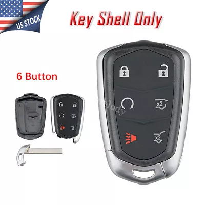 For 2015-2019 Cadillac Escalade ESV Keyless Remote Car Key Fob Case Shell HYQ2AB • $10.39