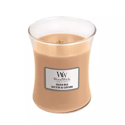 Golden Milk - Medium Hour Glass Candle • £18.99