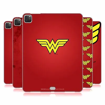 Official Wonder Woman Dc Comics Logos Soft Gel Case For Apple Samsung Kindle • £22.95