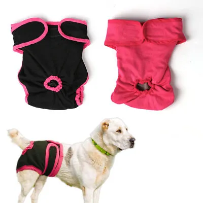 £4.35 • Buy Female Dog Nappy Diaper Season Dog Puppy Period Knicker Hygiene Menstrual Pants