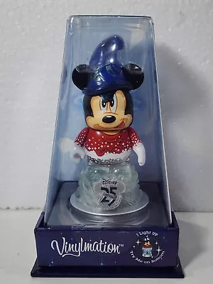 DISNEY STORE VINYLMATION 3  25TH ANNIVERSARY MICKEY MOUSE SORCERER New In Box • $9.99