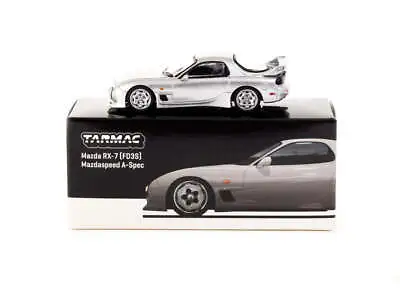 1:64 Mazda RX-7 (FD3S) Mazdaspeed A-Spec -- Silver Stone -- Tarmac Works • $29.99