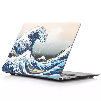 TGreat Wave Kanagawa Aesthetic Clear Hard Case For Macbook Pro 13 14 15 16 Ai... • $28.38