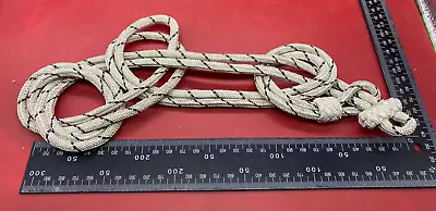 German Army Officer's Black And Silver Braid Lanyard / Aguillette. • $15.16