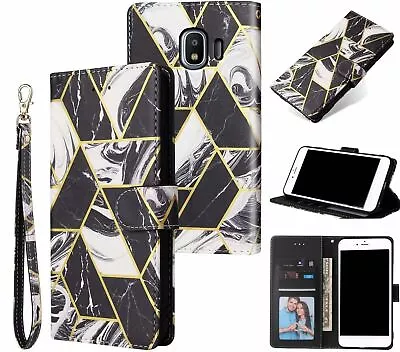 $8.95 • Buy Galaxy J2 Pro (2018) Case Gilded Marble Pattern