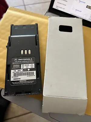 New Genuine OEM MOTOROLA 7.5V HNN9049A Battery P1225 LS Radio • $66.99