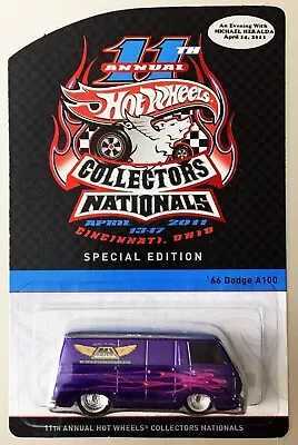 Hot Wheels 11th Nationals Convention 66 Dodge A100 Dinner Car Low Number • $135