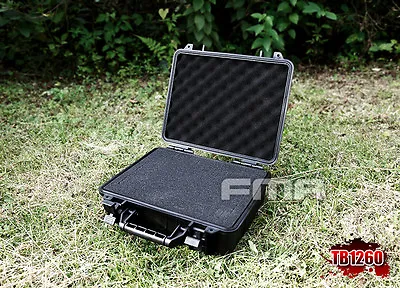 £29.63 • Buy FMA Airsoft Tactical Plastic Hard Case Travel Portable Carry Storage Box TB1260