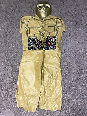 RARE Star Wars C3PO Costumes 1994 Child Size! LOOKS GREAT! SEE! • $24.90