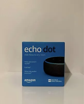 Alexa Echo Dot: 3rd Generation BRAND NEW • $40