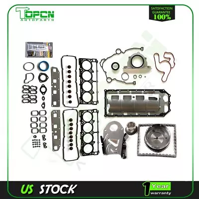 For Jeep Commander 2006 2007 2008 5.7L Full Gasket Set Timing Chain Kit • $114.29