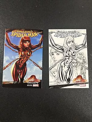 Amazing Spider-Man 15 J Scott Campbell JSC Exclusive Variant Mary Jane Sketch • $89.99