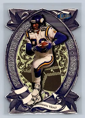 Cris Carter 1996 Fleer Ultra Touchdown Kings Die-cut #tk6 Minnesota Vikings • $2.99