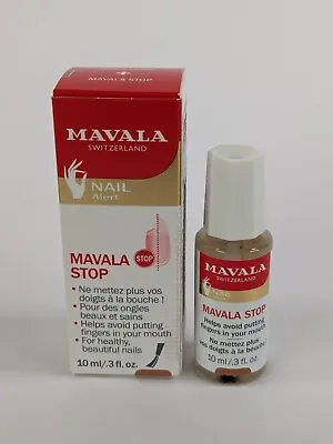 Mavala Stop Deterrent Helps Prevent Nail Biting & Thumb Sucking 10ml/.3 Fl Oz. • $14.99