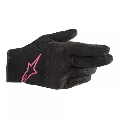 Motorcycle Glove Alpinestars Stella S Max DS Color: Black/Fuchsia Size: M • $80.05