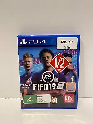 FIFA 19 Sony PlayStation 4 PS4 Game Sports Soccer EA Sports - Untracked Postage • $11.75