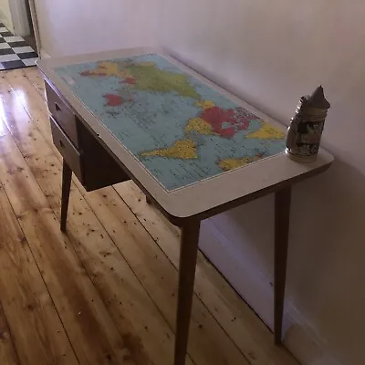$50 • Buy Retro Map Of The World Table