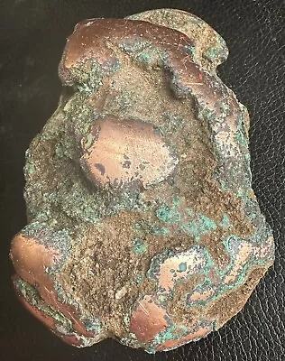1 Lb 12 Oz Heavy Glacial Float Copper Nugget W Green Patina - Keweenaw Michigan • $129
