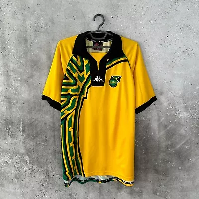 Jamaica National Team 1998 1999 2000 Home Football Shirt Kappa Jersey Size Xxl • £147.89