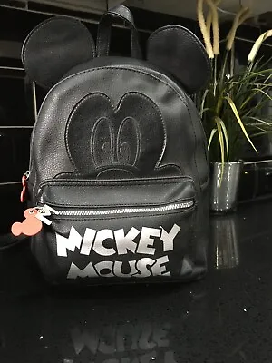 Micky Mouse Black Back Pack • £3.99