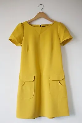 £24 • Buy Closet 60s Style Yellow Dress Size 8