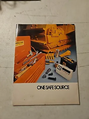 Vintage Caterpillar ONE SAFE SOURCE 1973 Parts Catalog • $15.16