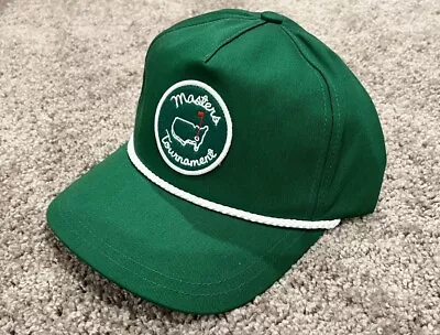 2024 Masters Golf Green Logo Cap Hat Rope Augusta National New W/tags • $79.99