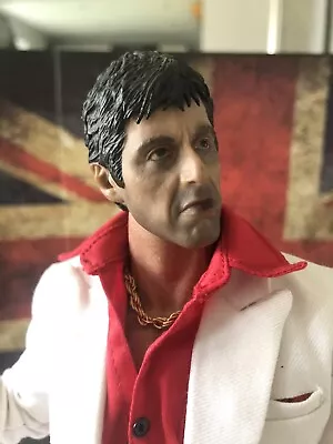 £95 • Buy Scarface, Al Pacino Tony Montana Gangster 1/6 Scale Action Figure Custom