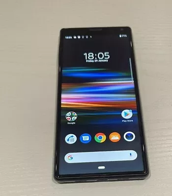 Sony Xperia 10 - (L3113) 64GB - Black (Unlocked) (Single SIM) • £70