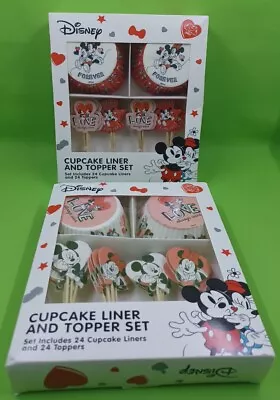 Cupcake Liner & Topper Love Wins & Together Forever Mickey & Minnie Mouse • $10