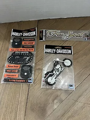 Harley Davidson Scrapbooking Stickers Page Accents Craft Jolee’s Boutique 2004 • $20