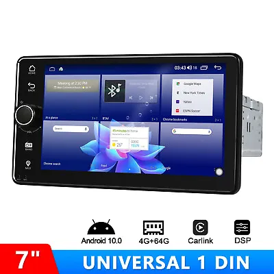 JOYING  7 Inch Touchscreen Single Din 1 Din In Dash Head Unit With Volume Button • £271.21