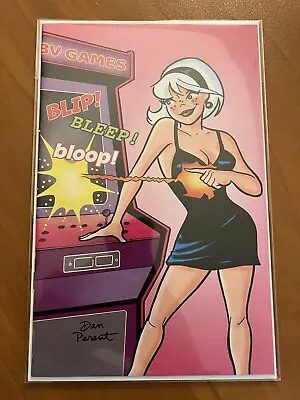Betty Veronica Exclusive Sabrina Teenage Witch Game On! Arcade Zap Blip Homage • $34.95