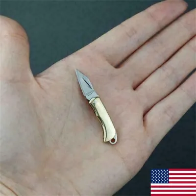 Portable Outdoor Survival Pocket Knife Mini Key Chain Camping • $4.75