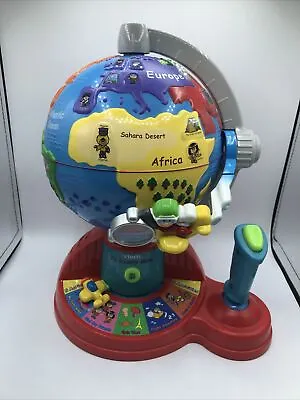 $19.99 • Buy Vtech Fly And Learn Globe Interactive Educational Talking Kids Atlas Geography 