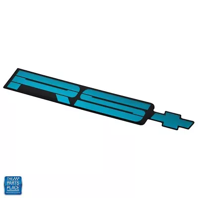 1989-92 Chevrolet Camaro RS Rear Bumper Emblem Teal • $21.99